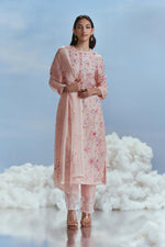 Izmir Carnations Straight Cut Kurta set