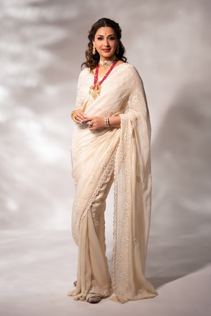 NB Babylon Saree with Babylon Blouse