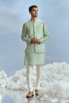 Mehtab Bagh Jaal Bundi Kurta Set