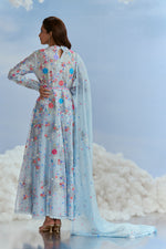 P/25 - Mehtab Bagh Lunar Blossom Kalidar Kurta Set