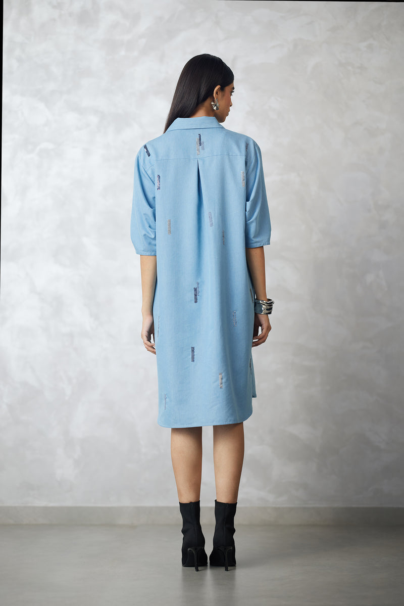 denim lounge dress Splendid - Lounge Denim Mini Dress