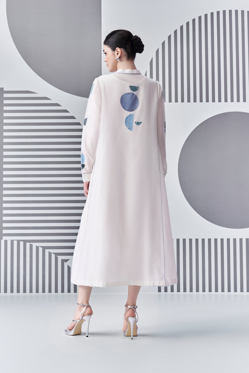 NB UR-40 Bauhaus Paneled Dress