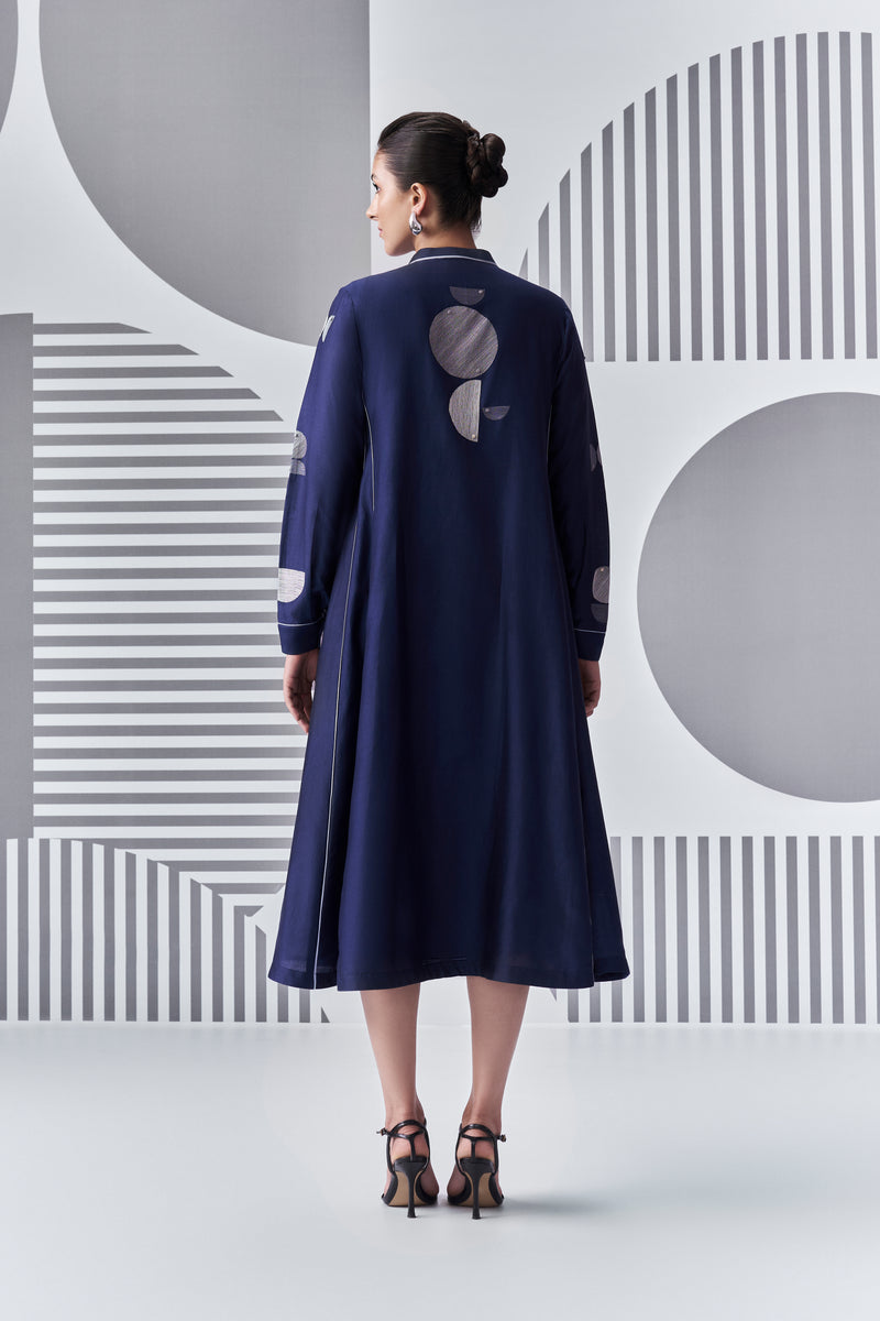 NB UR-40 Bauhaus Paneled Dress