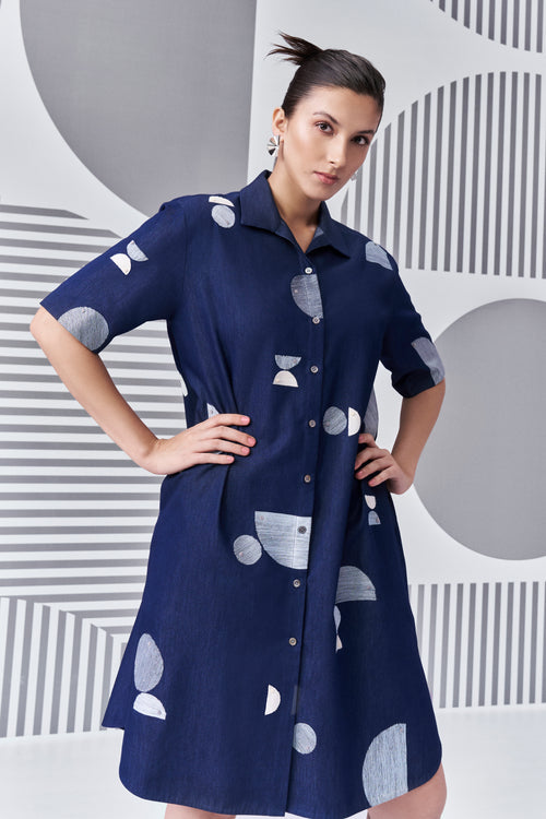 NB UR/50 Bauhaus Slouchy Shirt Dress