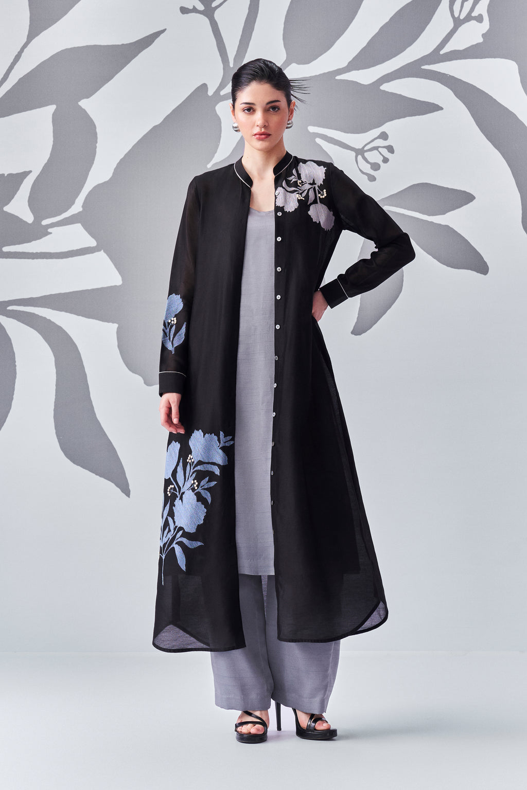 NB 1901 Memento Series Layered Jacket Set – NACHIKET BARVE